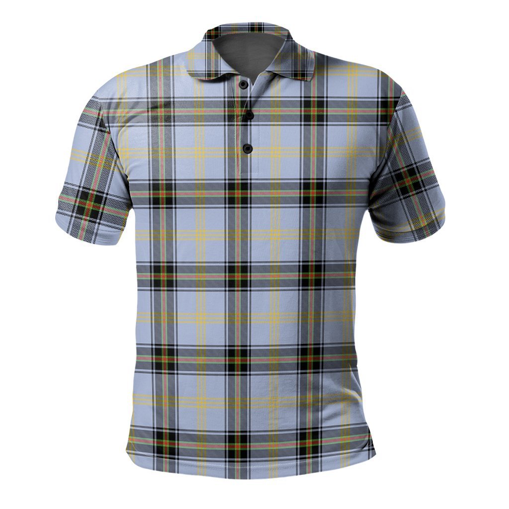 Clan Bell of the Borders Tartan Polo Shirt OX58 Bell of the Borders Tartan Tartan Polo   