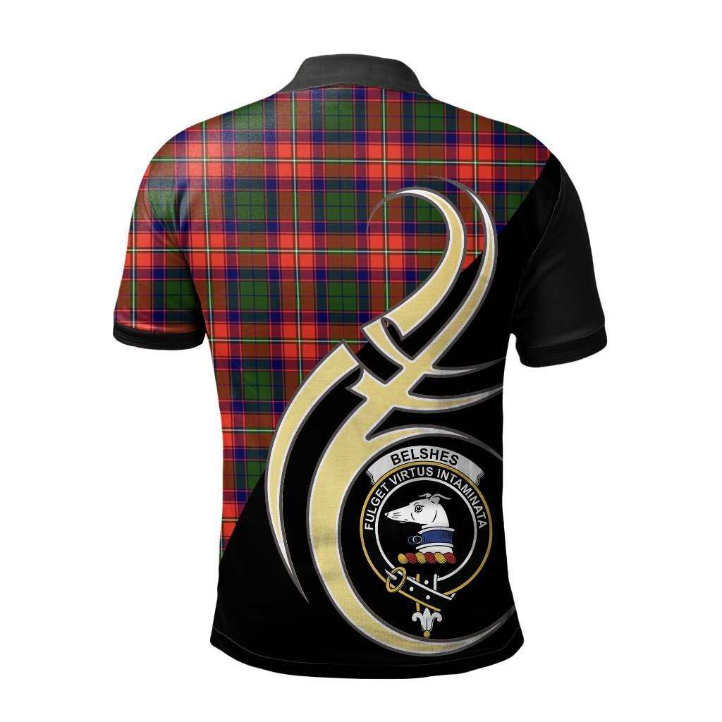 Clan Belshes Tartan Polo Shirt - Believe In Me Style PP85 Belshes Tartan Tartan Polo   