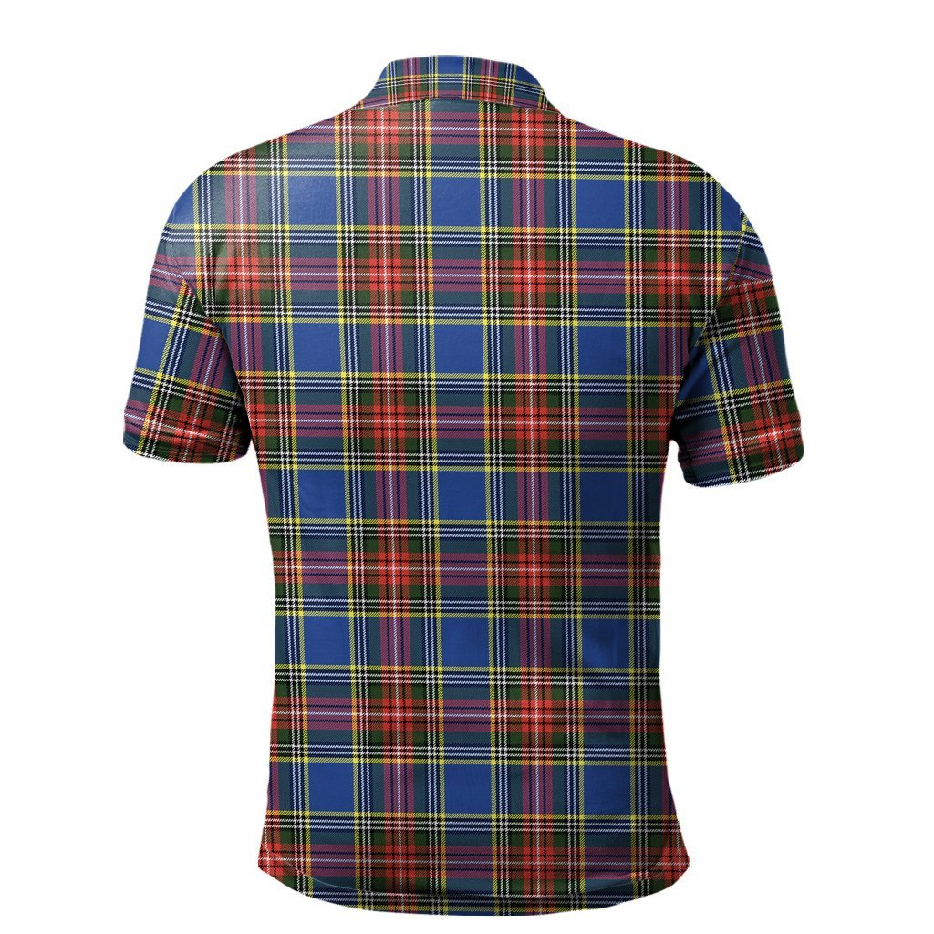 Clan Bethune Tartan Polo Shirt QH36 Bethune Tartan Tartan Polo   