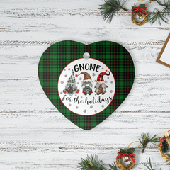 Clan Beveridge Tartan Gnome Heart Ceramic Ornament TY12 Beveridge Tartan Gnome Tartan Christmas   