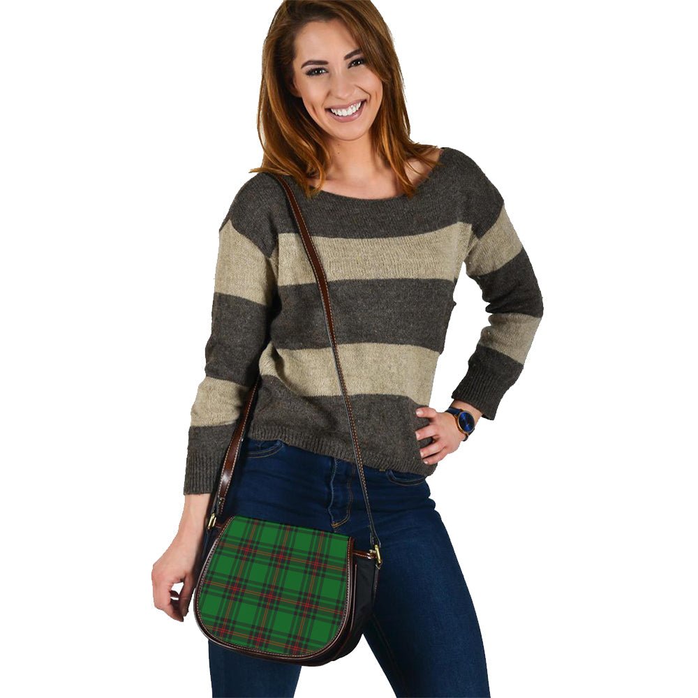 Clan Beveridge Tartan Saddle Handbags IR54 Clan Beveridge Tartan Today   