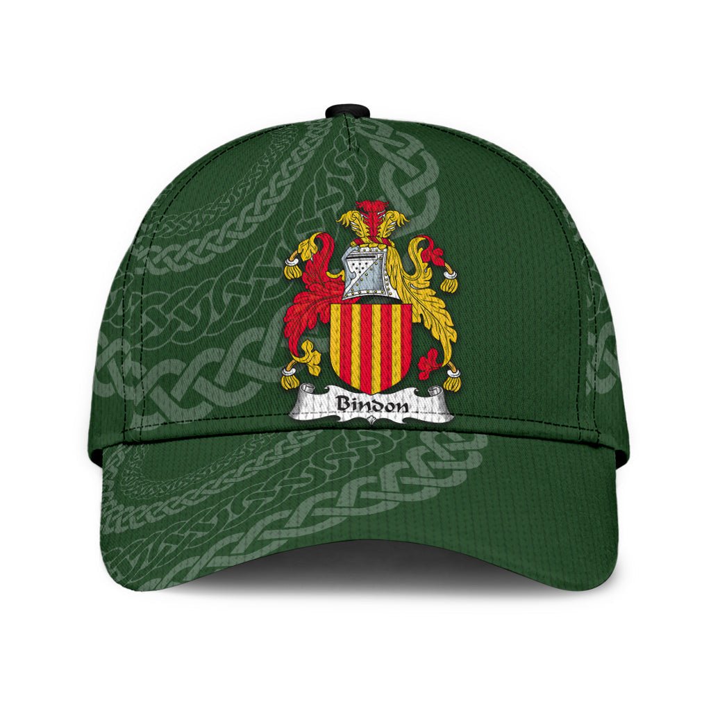 Clan Bindon Coat Of Arms - Irish Family Crest St Patrick's Day Classic CapXX76 Classic Cap - Bindon Coat Of Arms St Patrick's Day Classic Cap Irish Cap   