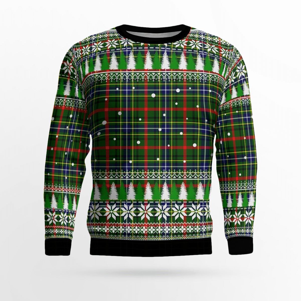 Clan Bisset Tartan Christmas Ugly Sweater EO64 Bisset Tartan Tartan Ugly Sweater   