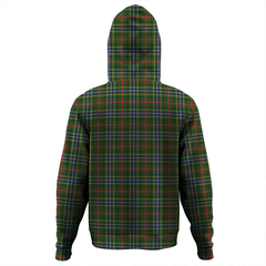 Clan Bisset Tartan Hoodie Crest MBGWCAP7-1 Bisset Tartan Hoodies   