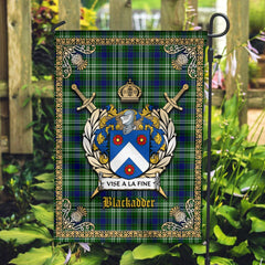 Clan Blackadder Tartan Coat of Arms Garden Flag  - Celtic Thistle  HP86 Clan Blackadder Tartan Today   