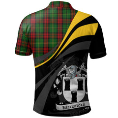 Clan Blackstock Hunting Tartan Polo Shirt - Royal Coat Of Arms Style IV20 Blackstock Hunting Tartan Tartan Polo   