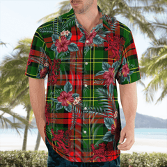 Clan Blackstock Tartan Scottish Lion Hawaiian Shirt KH38 Blackstock Tartan Tartan Hawaii Shirt   