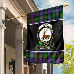 Clan Blair Dress Tartan Crest Garden Flag  - Welcome  TI60 Clan Blair Tartan Today   