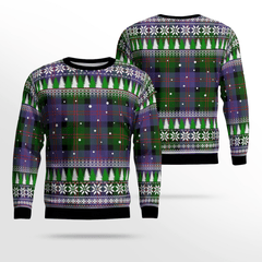 Clan Blair Modern Tartan Christmas Ugly Sweater EK73 Blair Modern Tartan Tartan Ugly Sweater   