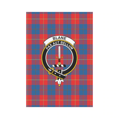 Clan Blane Tartan Crest Garden Flag CK56 Clan Blane Tartan Today   