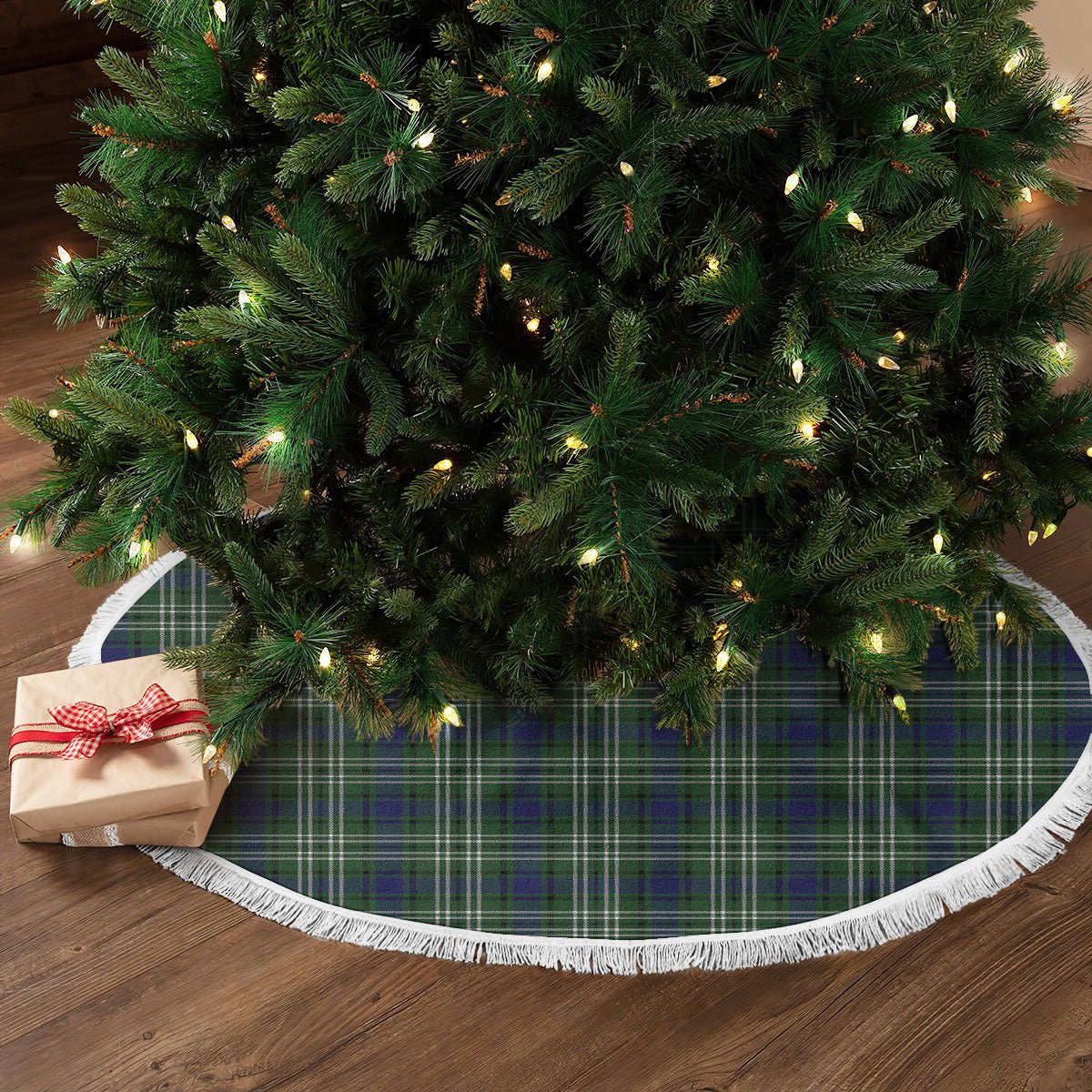 Clan Blyth Tartan Christmas Tree Skirt HJ96 Blyth Tartan Tartan Christmas   