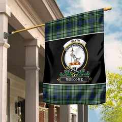 Clan Blyth Tartan Crest Garden Flag  - Welcome  MV43 Clan Blyth Tartan Today   