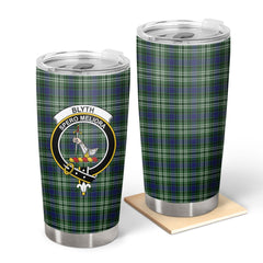 Clan Blyth Tartan Crest Tumbler TG47 Clan Blyth Tartan Today   