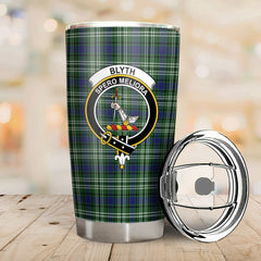 Clan Blyth Tartan Crest Tumbler TG47 Clan Blyth Tartan Today   