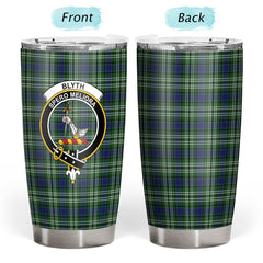 Clan Blyth Tartan Crest Tumbler TG47 Clan Blyth Tartan Today   