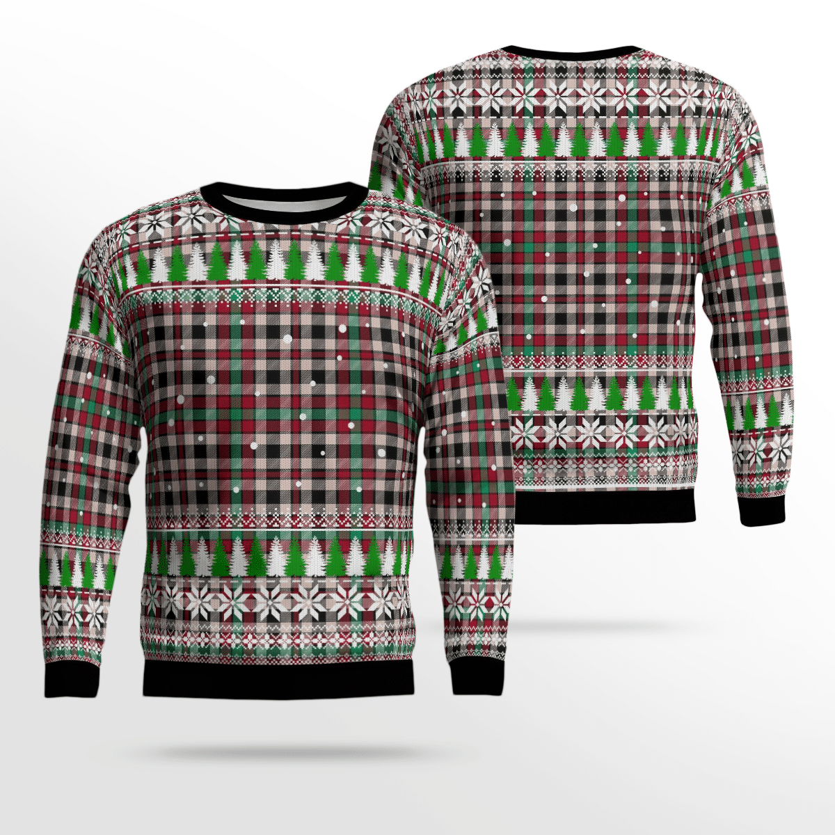 Clan Borthwick Dress Ancient Tartan Christmas Ugly Sweater MK42 Borthwick Dress Ancient Tartan Tartan Ugly Sweater   