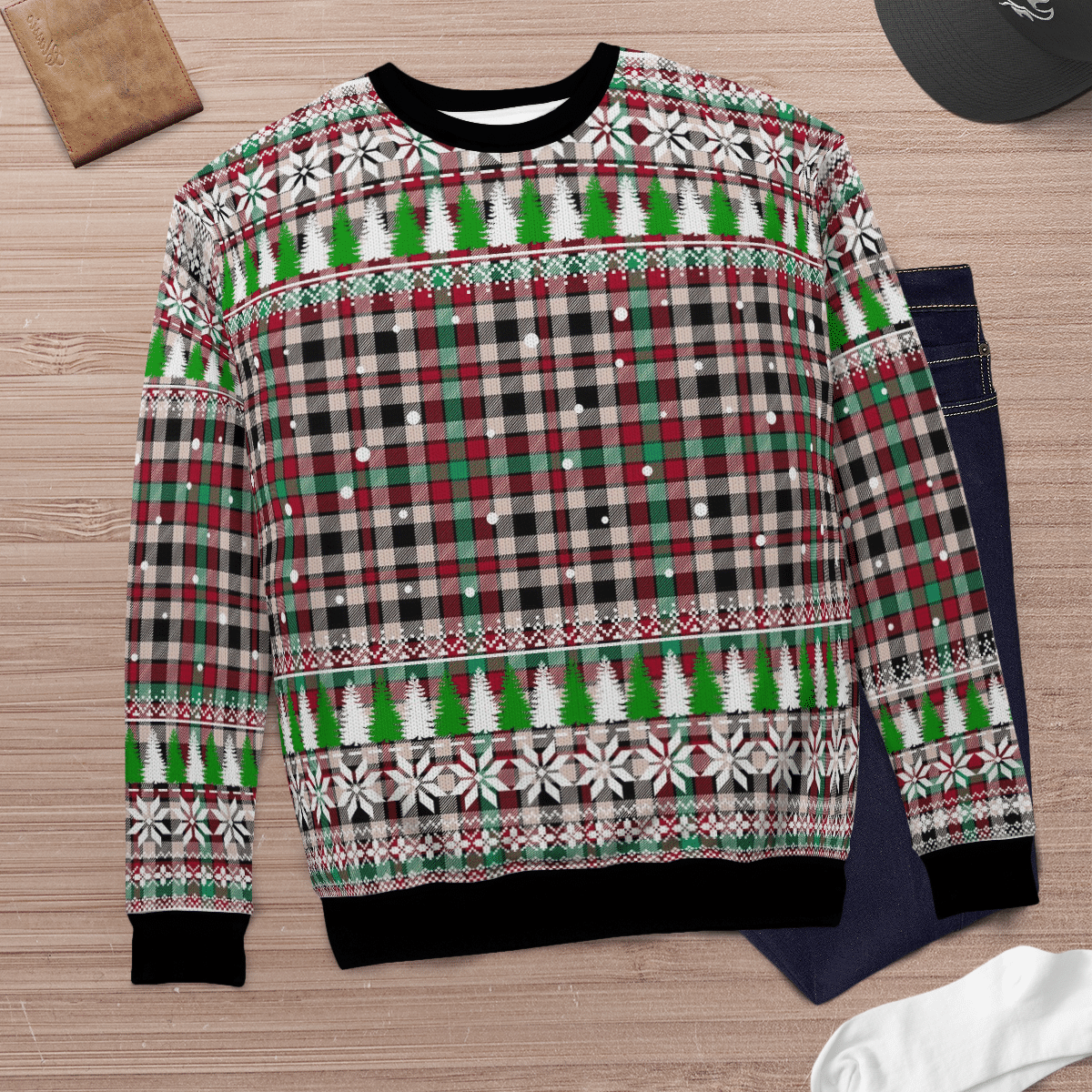 Clan Borthwick Dress Ancient Tartan Christmas Ugly Sweater MK42 Borthwick Dress Ancient Tartan Tartan Ugly Sweater   