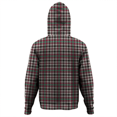 Clan Borthwick Dress Ancient Tartan Hoodie Crest VYTNFIUD-1 Clan Borthwick (Borthwick Tartan) Tartan Hoodies   