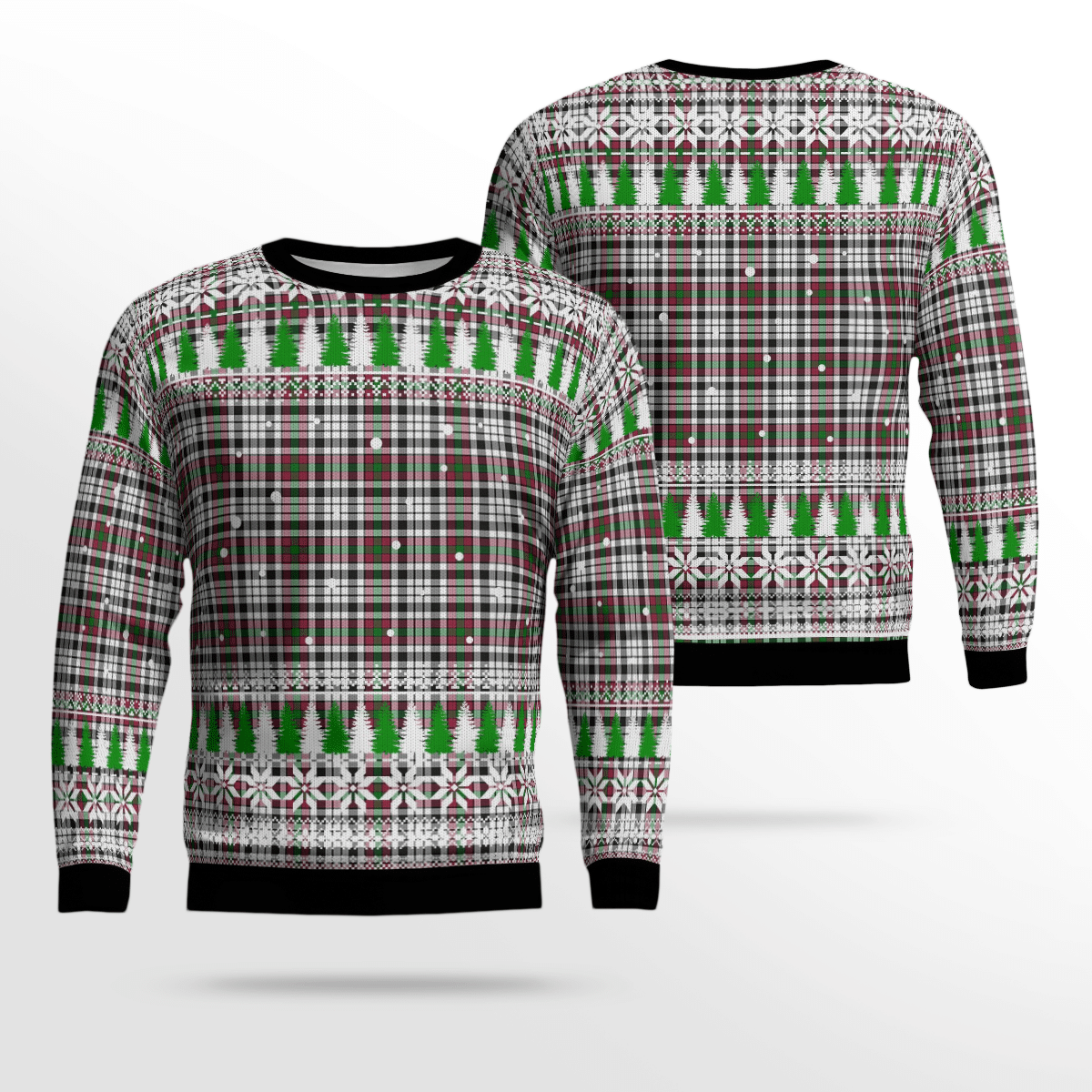 Clan Borthwick Tartan Christmas Ugly Sweater LM32 Borthwick Tartan Tartan Ugly Sweater   