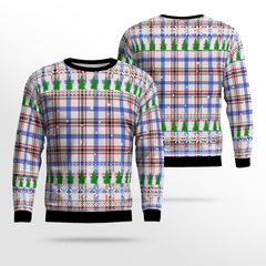 Clan Boswell Modern Tartan Christmas Ugly Sweater YF62 Boswell Modern Tartan Tartan Ugly Sweater   