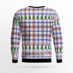 Clan Boswell Modern Tartan Christmas Ugly Sweater YF62 Boswell Modern Tartan Tartan Ugly Sweater   