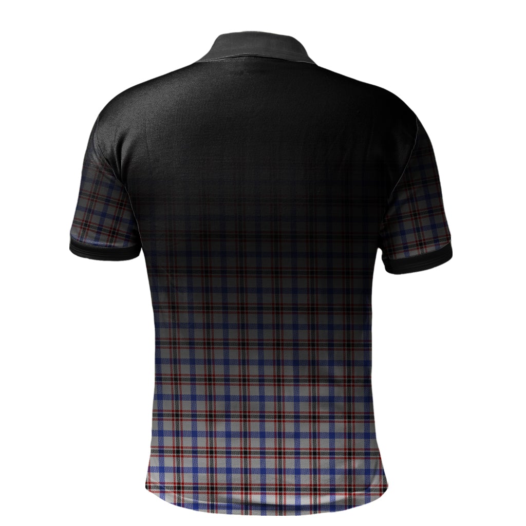 Clan Boswell Modern Tartan Polo Shirt - Alba Celtic Style NJ51 Boswell Modern Tartan Tartan Polo   