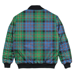 Clan Bowie Ancient Tartan Bomber Jacket YF79 Bowie Ancient Tartan Tartan Bomber Jacket   