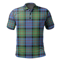 Clan Bowie Ancient Tartan Polo Shirt ZI31 Bowie Ancient Tartan Tartan Polo   