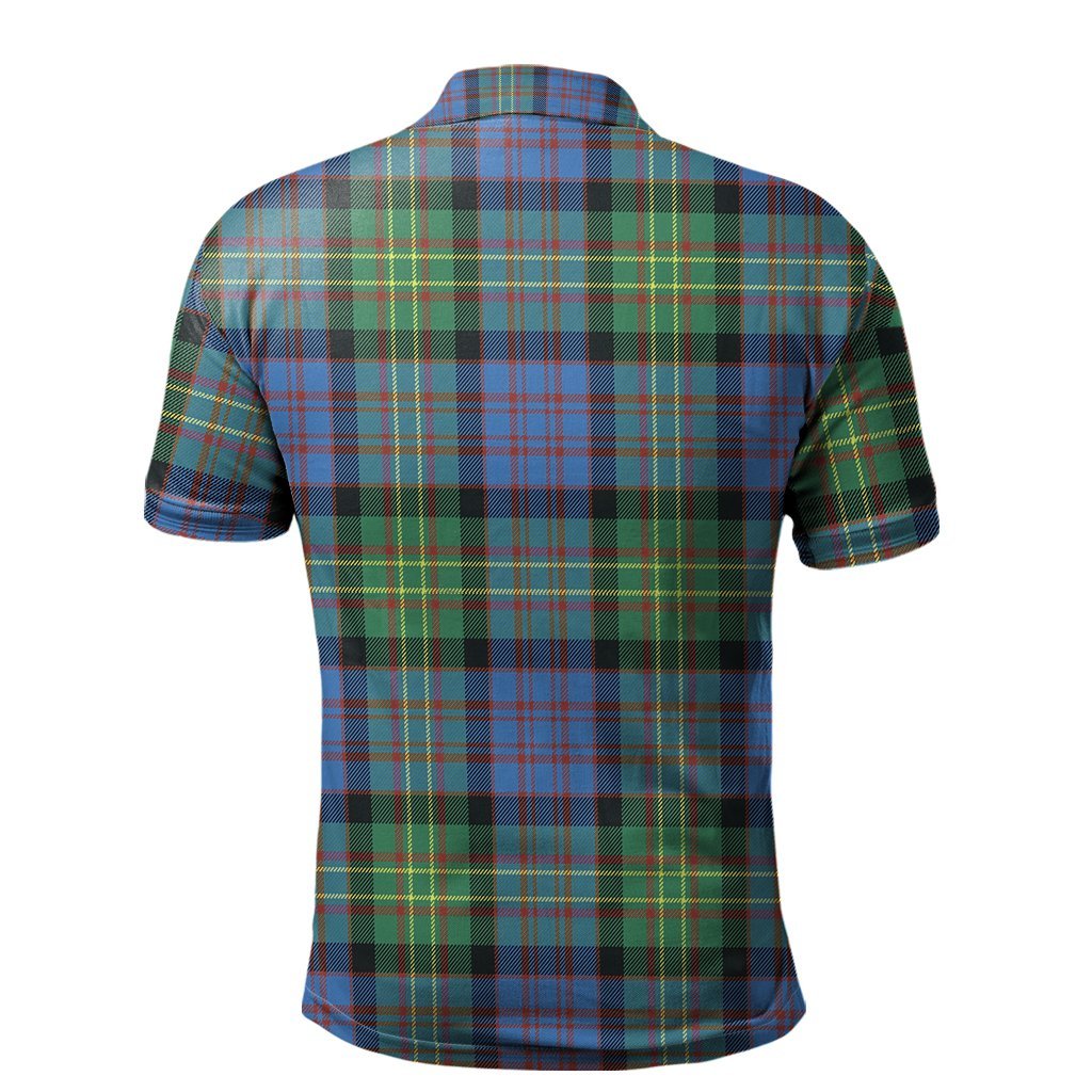 Clan Bowie Ancient Tartan Polo Shirt ZI31 Bowie Ancient Tartan Tartan Polo   