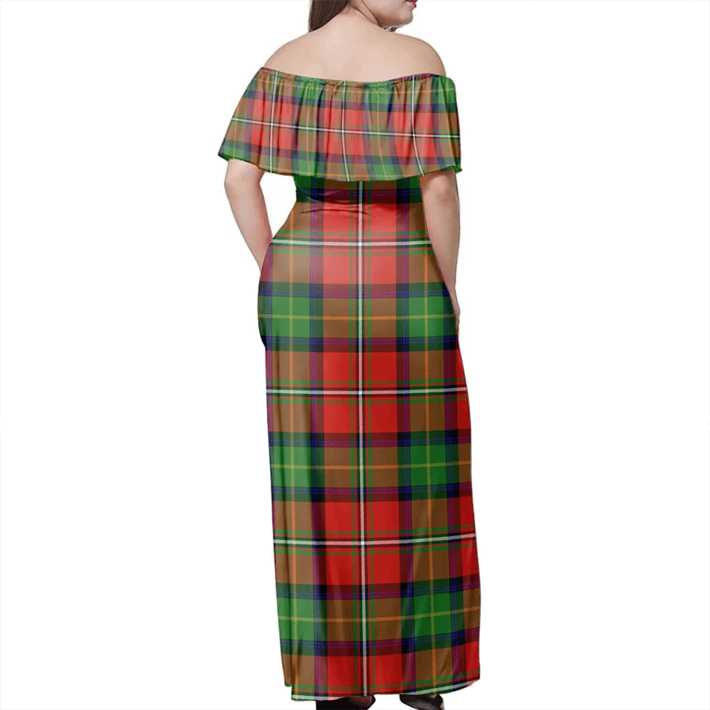 Clan Boyd Modern Tartan Hawaii Dress HV98 Clan Boyd Tartan Hawaii Dress   