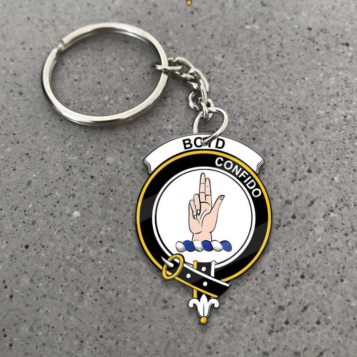 Clan Boyd Tartan Crest Keychain QI93 Clan Boyd Tartan Today   