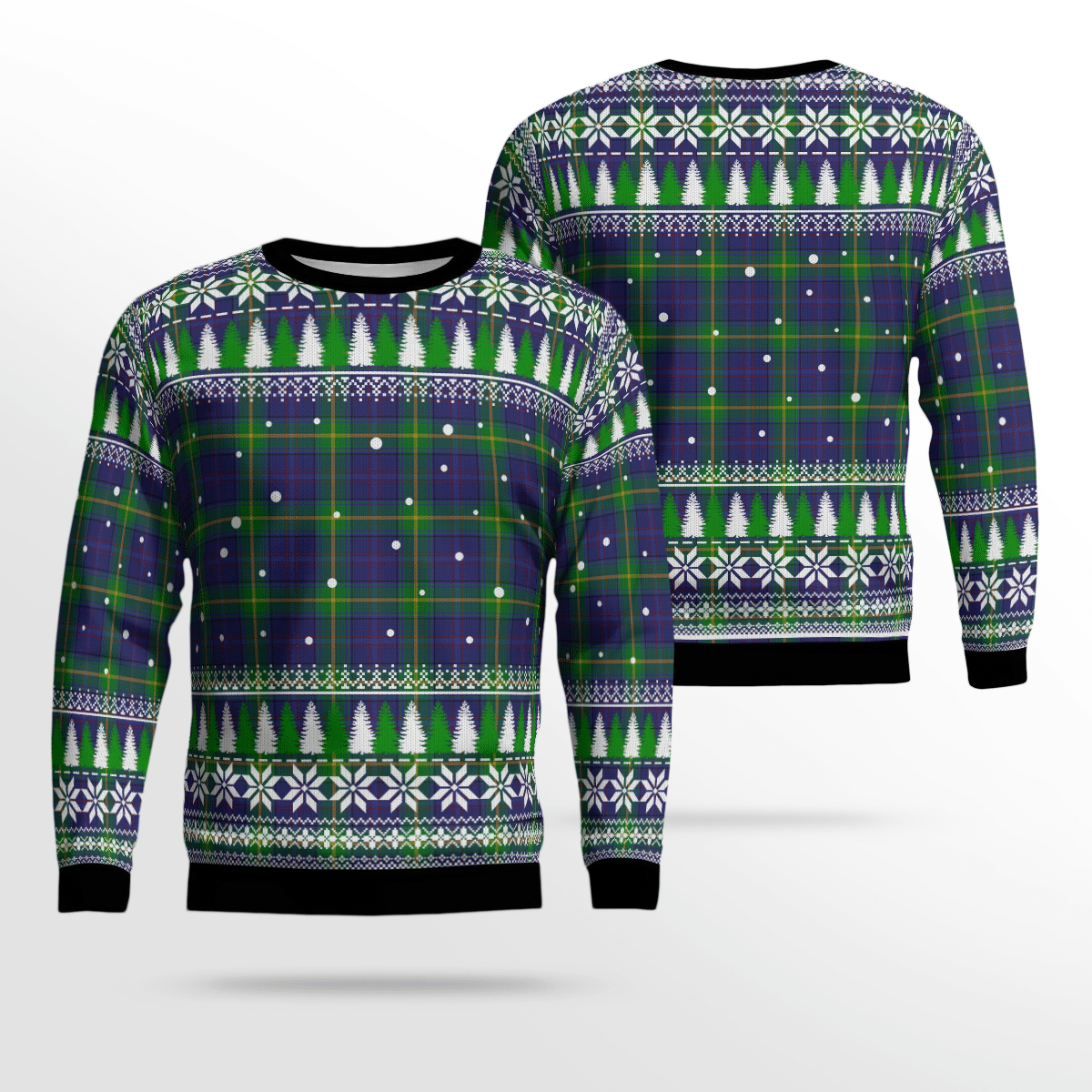 Clan Boyle Tartan Christmas Ugly Sweater NO12 Boyle Tartan Tartan Ugly Sweater   