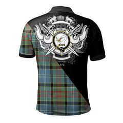 Clan Brisbane modern Clan - Military Polo Shirt KE12 Brisbane modern Tartan Tartan Polo   