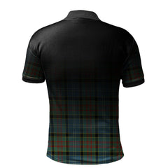 Clan Brisbane Modern Tartan Polo Shirt - Alba Celtic Style SQ21 Brisbane Modern Tartan Tartan Polo   