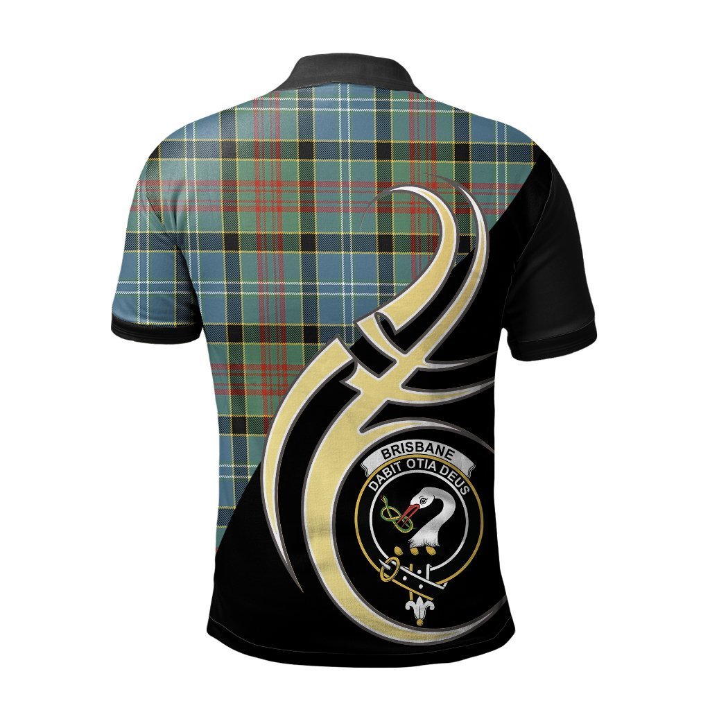 Clan Brisbane Modern Tartan Polo Shirt - Believe In Me Style HY11 Brisbane Modern Tartan Tartan Polo   