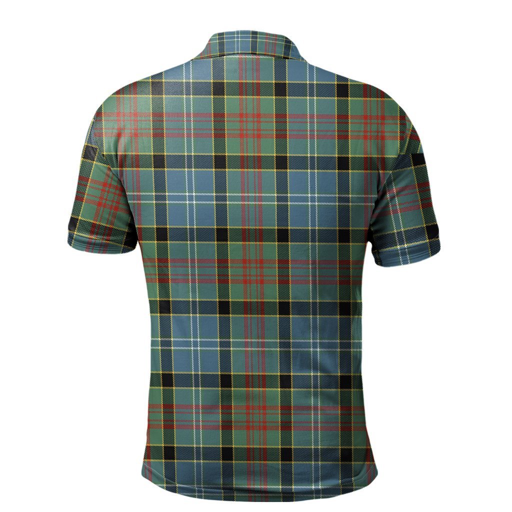 Clan Brisbane Modern Tartan Polo Shirt TZ45 Brisbane Modern Tartan Tartan Polo   