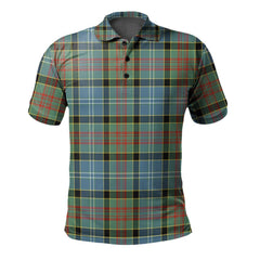 Clan Brisbane Modern Tartan Polo Shirt TZ45 Brisbane Modern Tartan Tartan Polo   