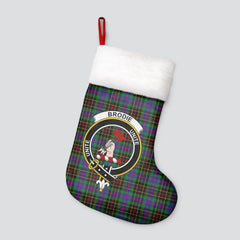 Clan Brodie Hunting Modern Tartan Crest Christmas Stocking ZJ33 Brodie Hunting Modern Tartan Tartan Stocking   