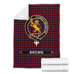 Clan Broun Family Tartan Crest BlanketsKD16 Clan Brown / Broun Tartan Today   