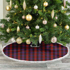 Clan Broun Modern Tartan Christmas Tree Skirt EN25 Broun Modern Tartan Tartan Christmas   