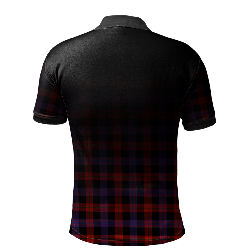 Clan Broun Modern Tartan Polo Shirt - Alba Celtic Style MN39 Broun Modern Tartan Tartan Polo   