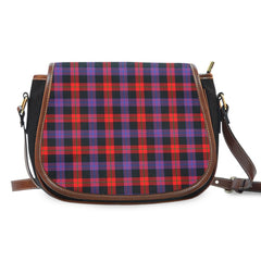 Clan Broun Modern Tartan Saddle Handbags KY78 Clan Brown / Broun Tartan Today   