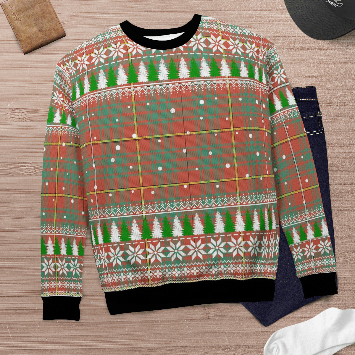 Clan Bruce Ancient Tartan Christmas Ugly Sweater YP24 Bruce Ancient Tartan Tartan Ugly Sweater   