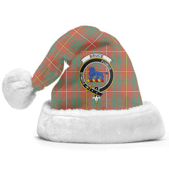 Clan Bruce Ancient Tartan Crest Christmas Santa Hat YI50 Bruce Ancient Tartan Tartan Santa Hat   