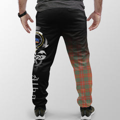 Clan Bruce Ancient Tartan Crest Jogger Sweatpants  Alba Celtic Style QF50 Clan Bruce Tartan Today   