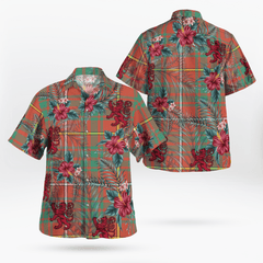 Clan Bruce Ancient Tartan Scottish Lion Hawaiian Shirt OE15 Bruce Ancient Tartan Tartan Hawaii Shirt   