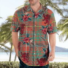 Clan Bruce Ancient Tartan Scottish Lion Hawaiian Shirt OE15 Bruce Ancient Tartan Tartan Hawaii Shirt   