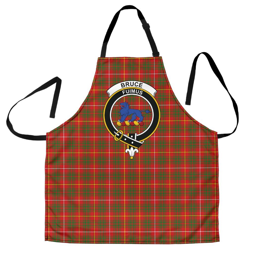 Clan Bruce Modern Tartan Crest Apron DW23 Clan Bruce Tartan Today   