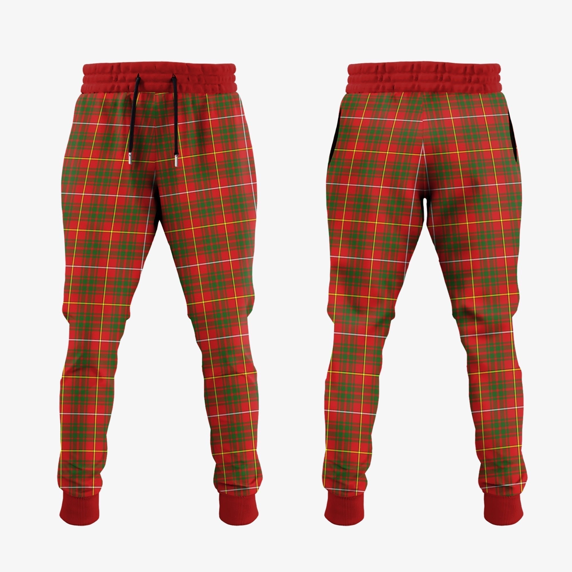 Clan Bruce Modern Tartan Crest Jogger Sweatpants KN15 Clan Bruce Tartan Today   