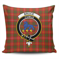 Clan Bruce Modern Tartan Crest Pillow Cover PA27 Clan Bruce Tartan Today   